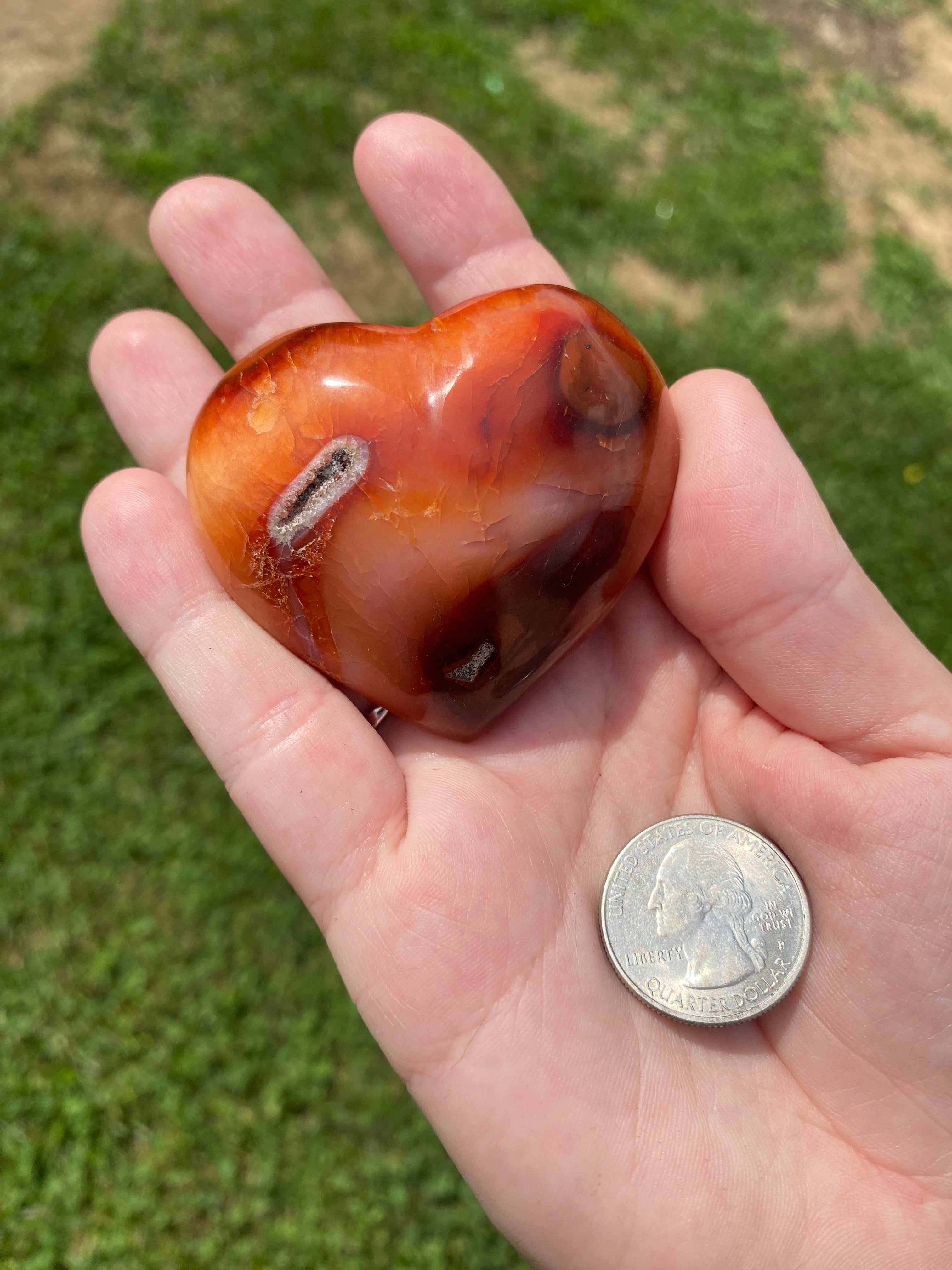 Carnelian Heart