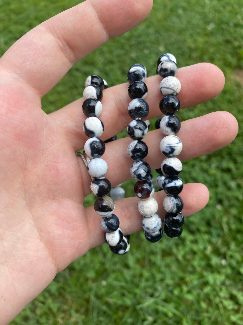 Orca Agate Bracelet