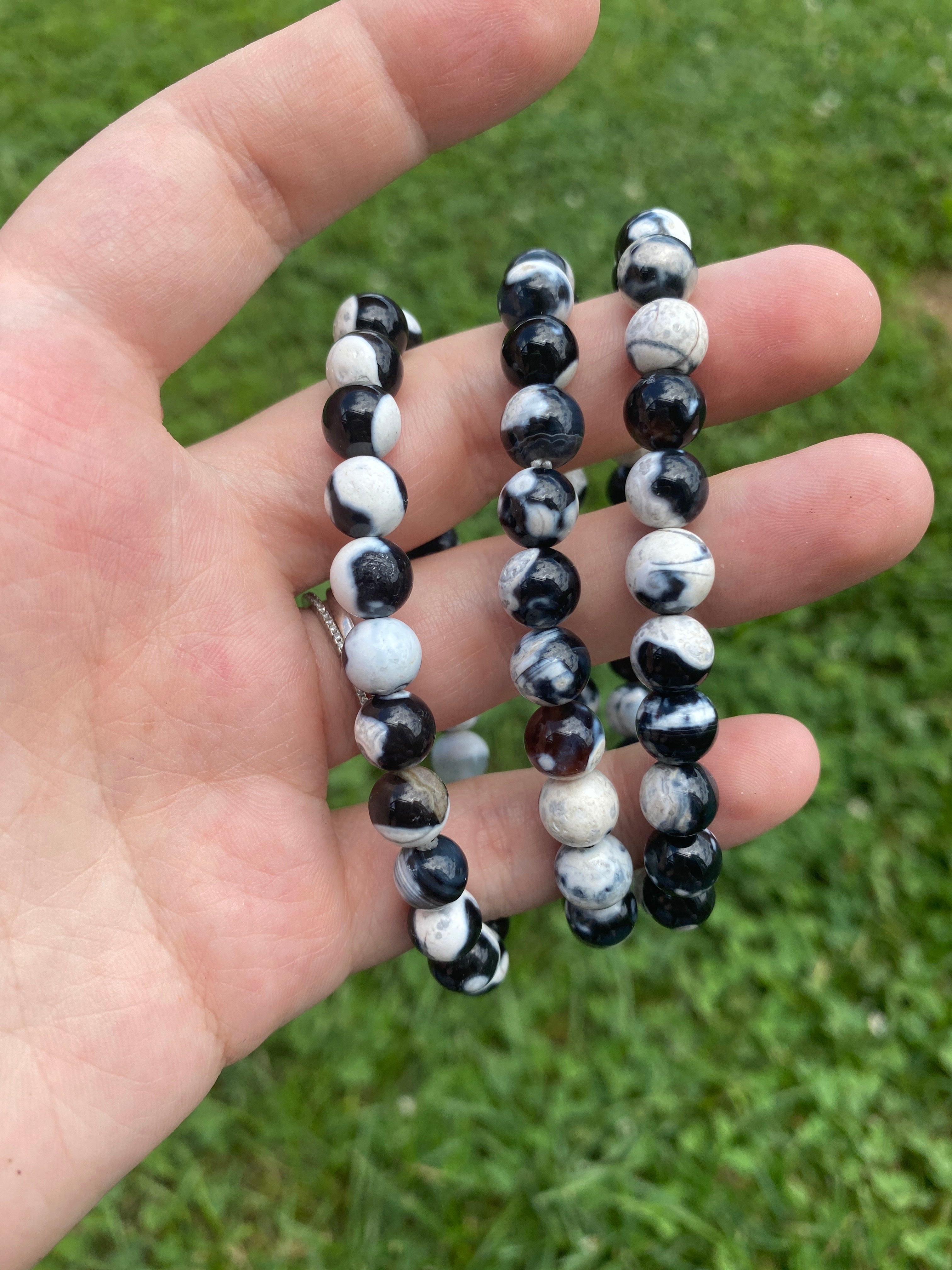 Orca Agate Bracelet