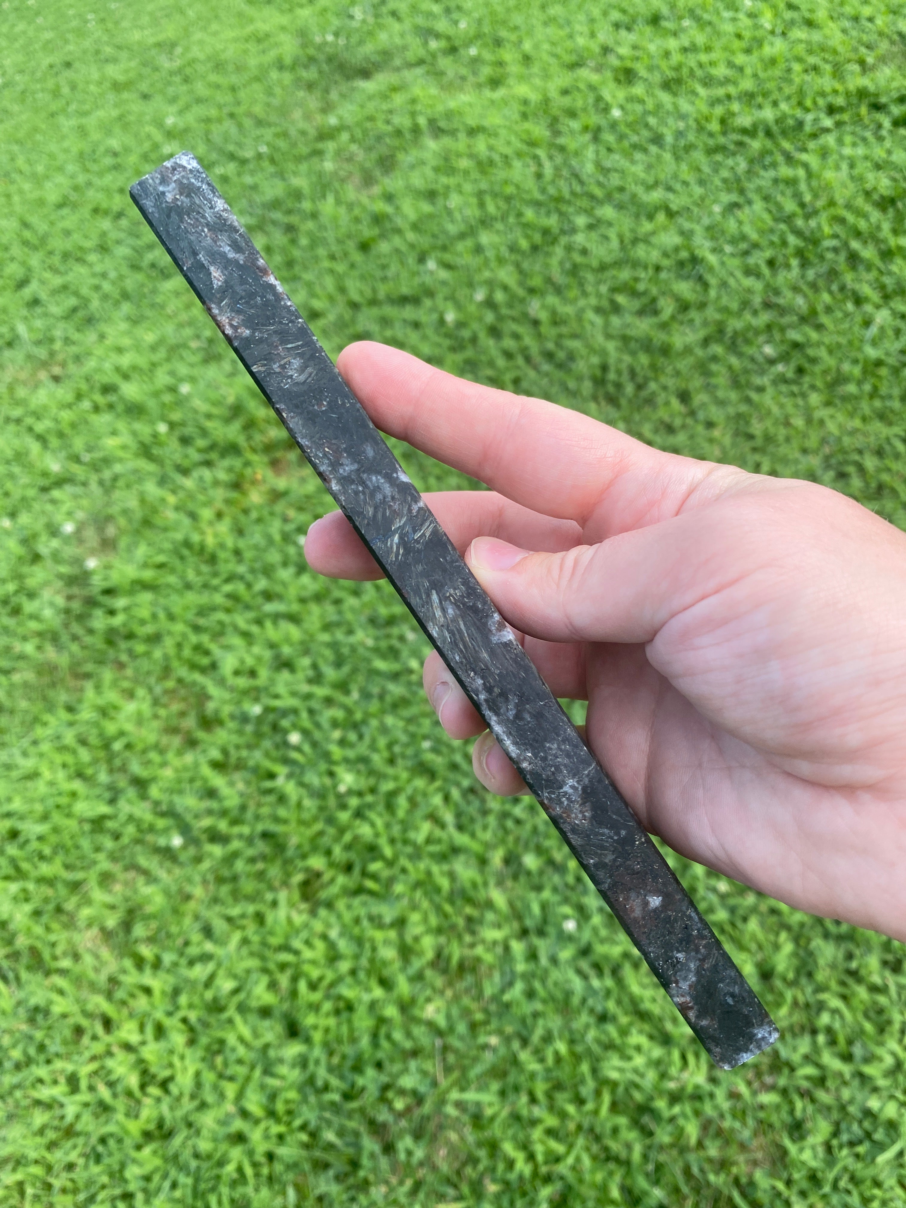 Garnet X Astrophyllite Slab