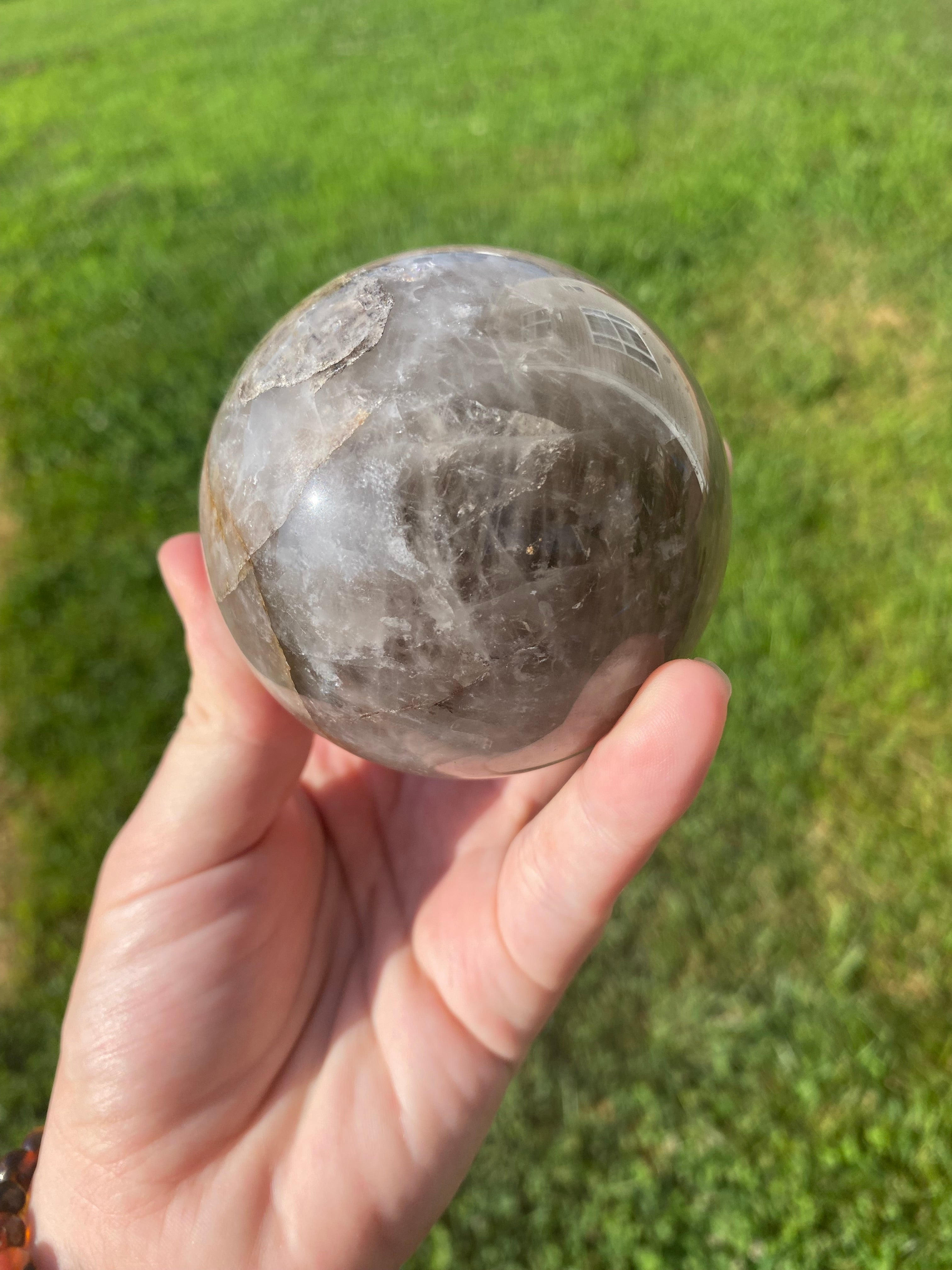 Smoky Quartz Sphere