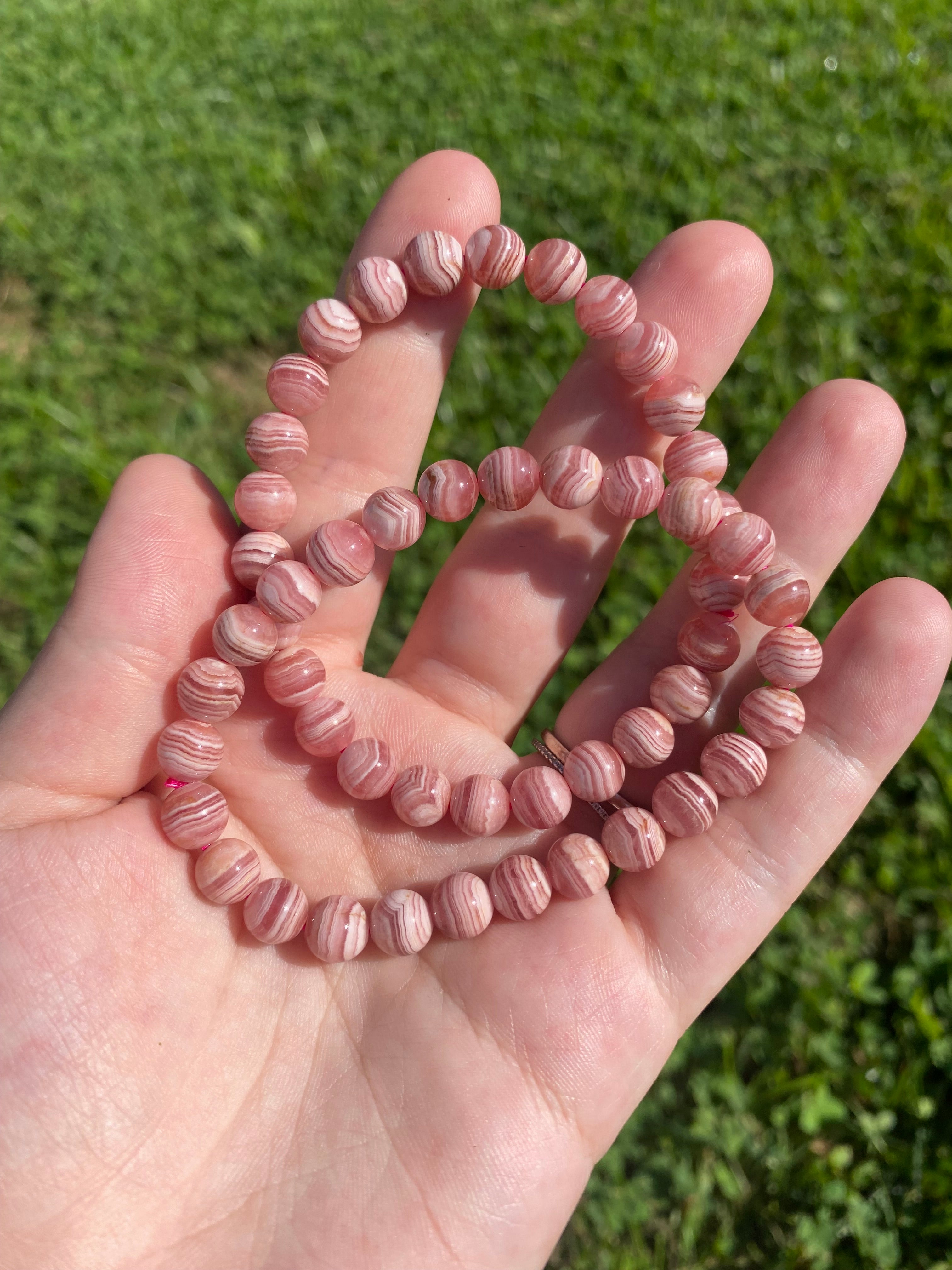 Rhodochrosite Bracelet