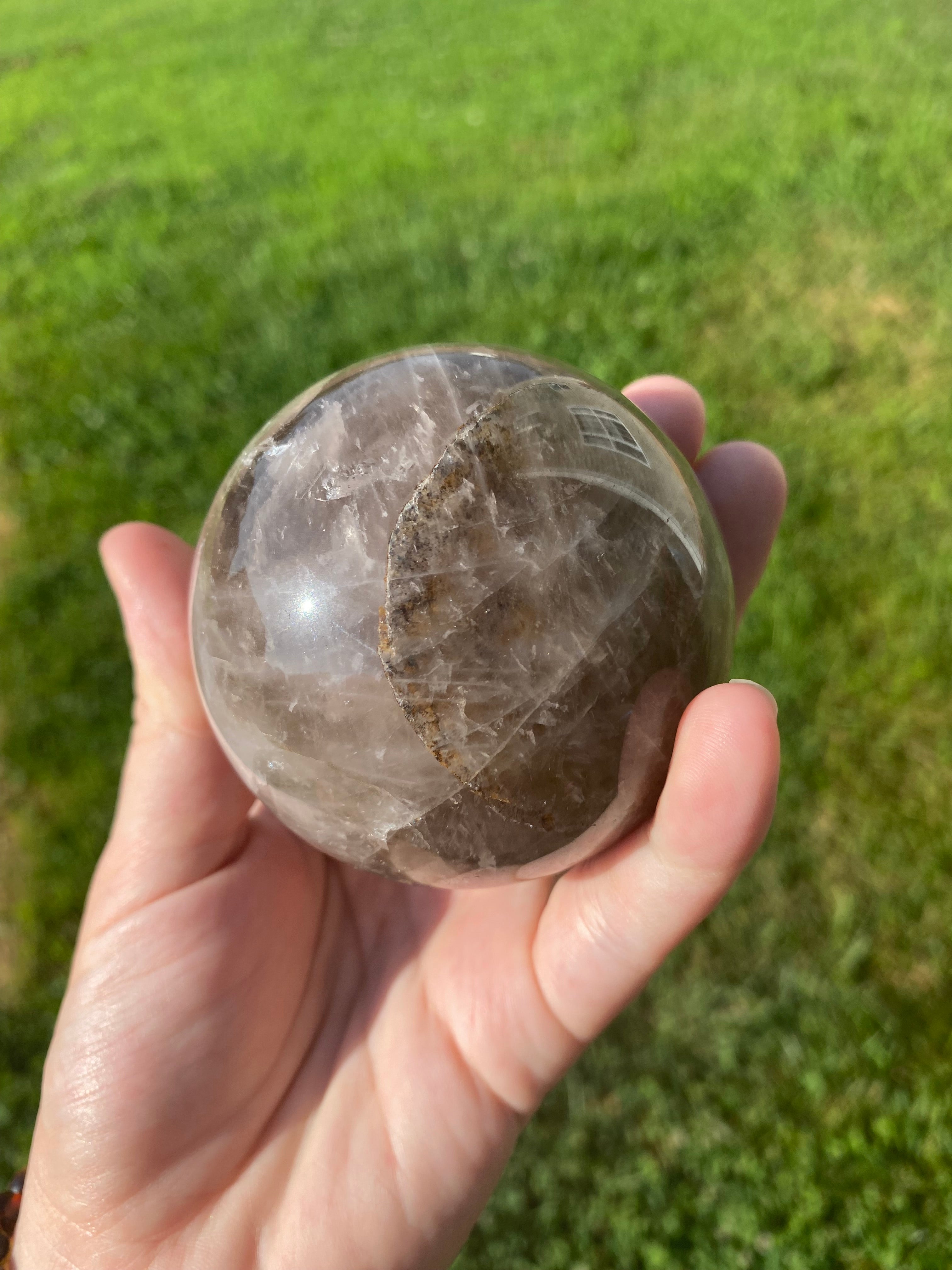 Smoky Quartz Sphere