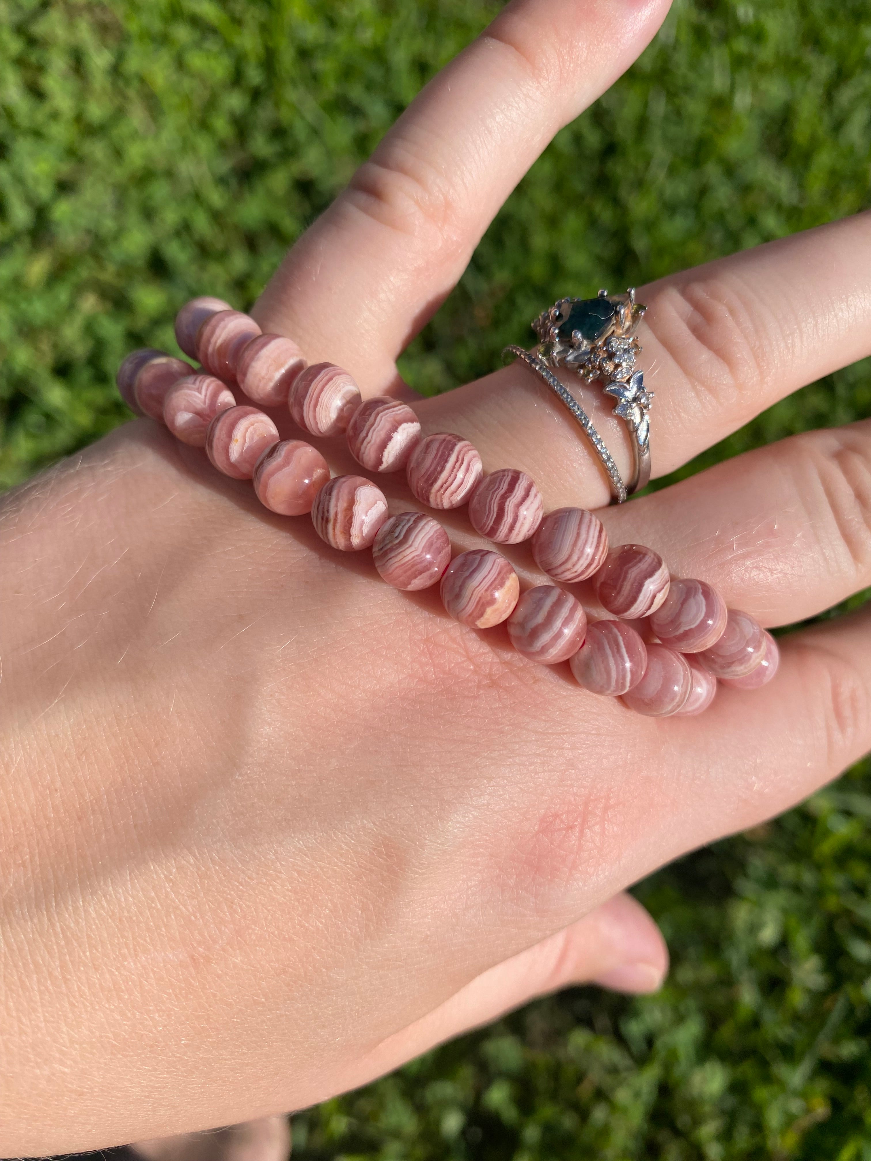 Rhodochrosite Bracelet