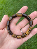 Tiger's Eye Barrel Bracelet