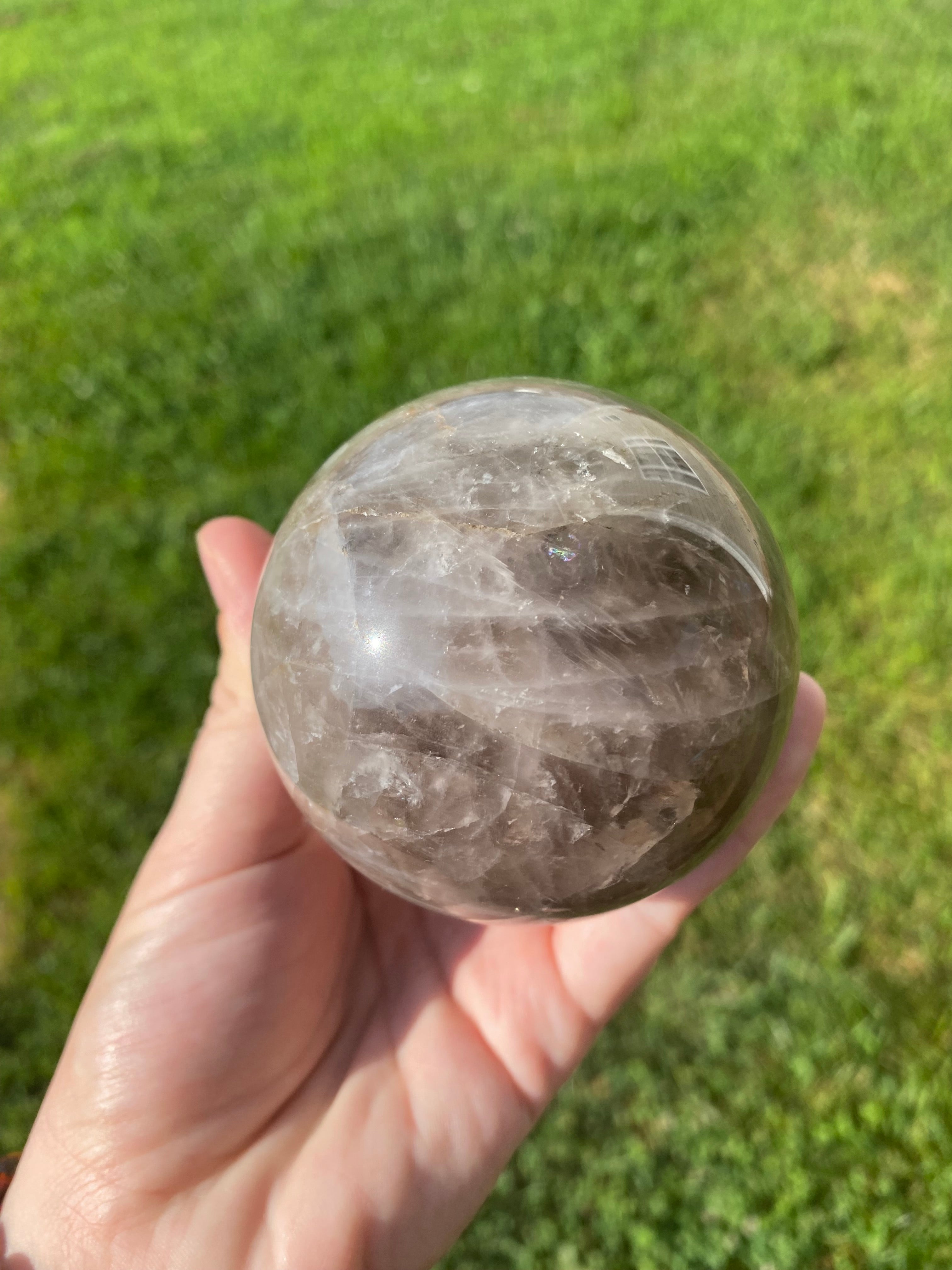 Smoky Quartz Sphere