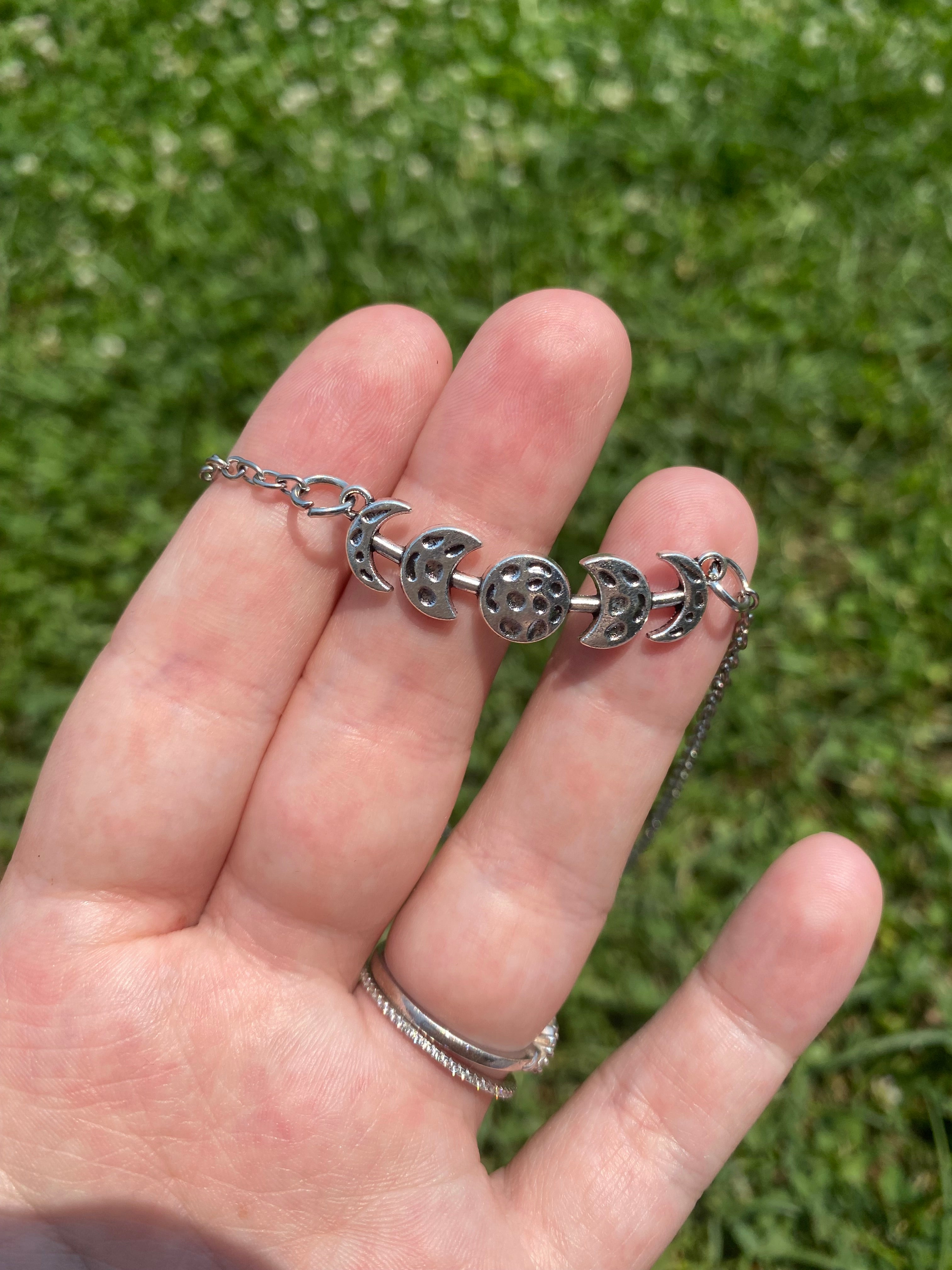 Triple Moon Necklace
