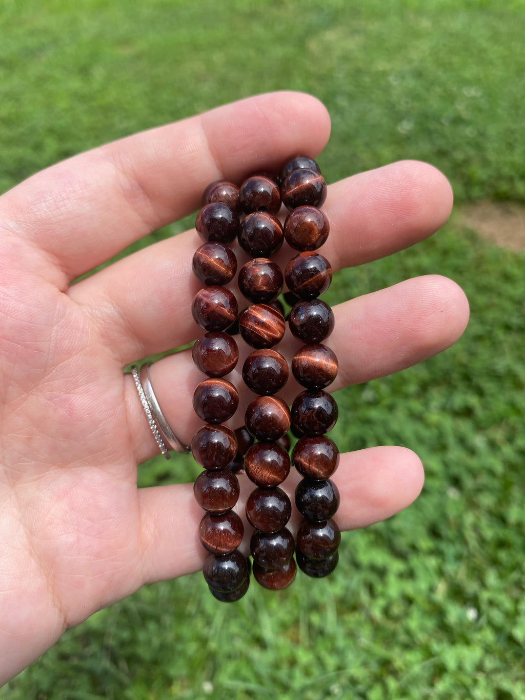 Red Tiger's Eye Bracelet