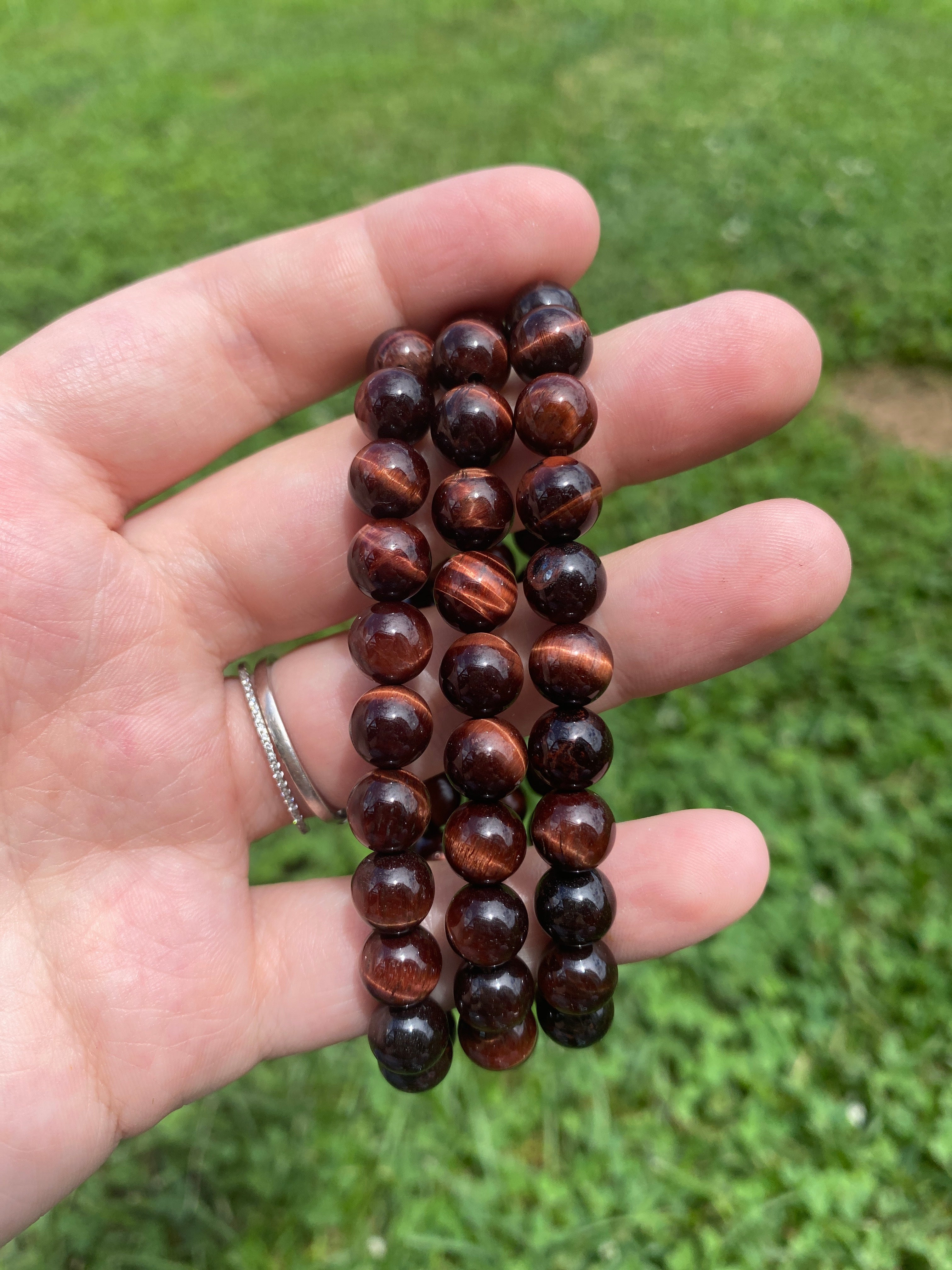 Red Tiger's Eye Bracelet