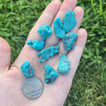 Turquoise X Pyrite Specimen