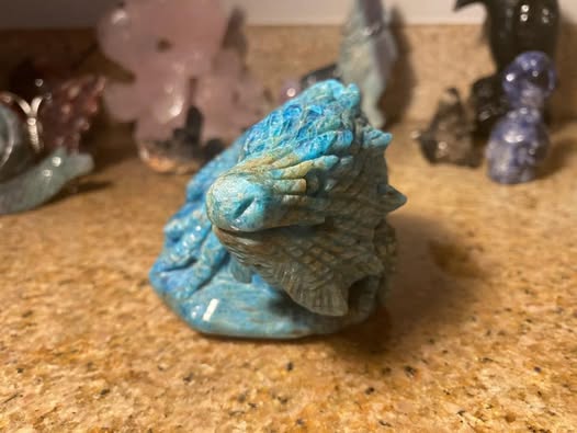 Blue Apatite Lizard