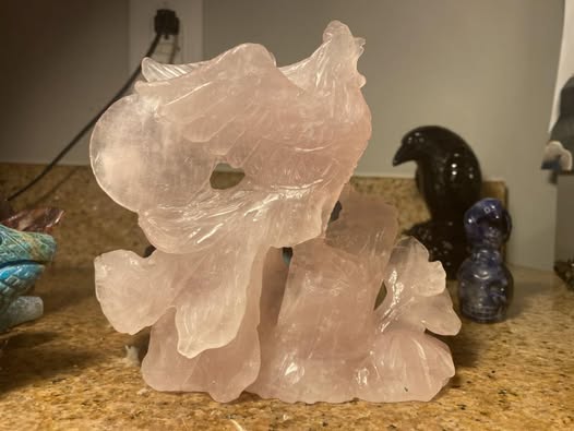 Rose Quartz Phoenix