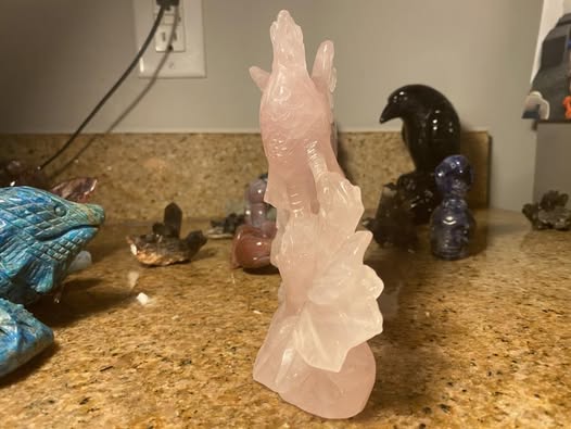 Rose Quartz Phoenix