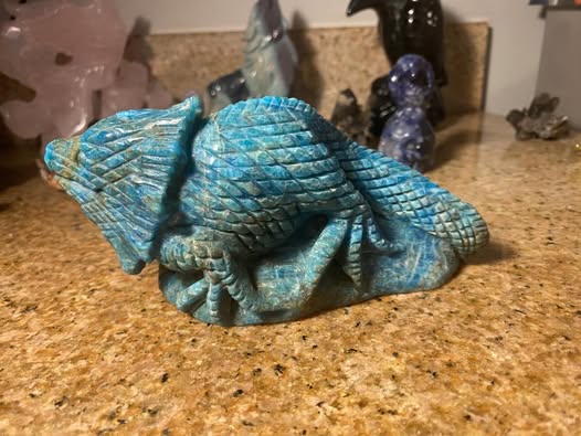Blue Apatite Lizard