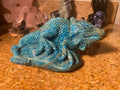Blue Apatite Lizard