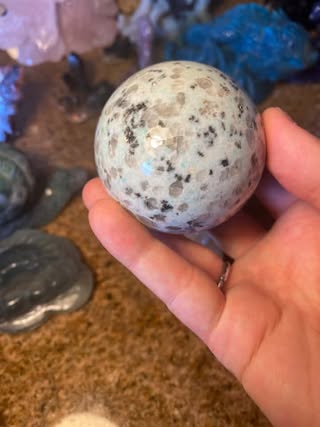 Kiwi Jasper Sphere