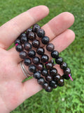 Garnet X Astrophyllite Bracelet