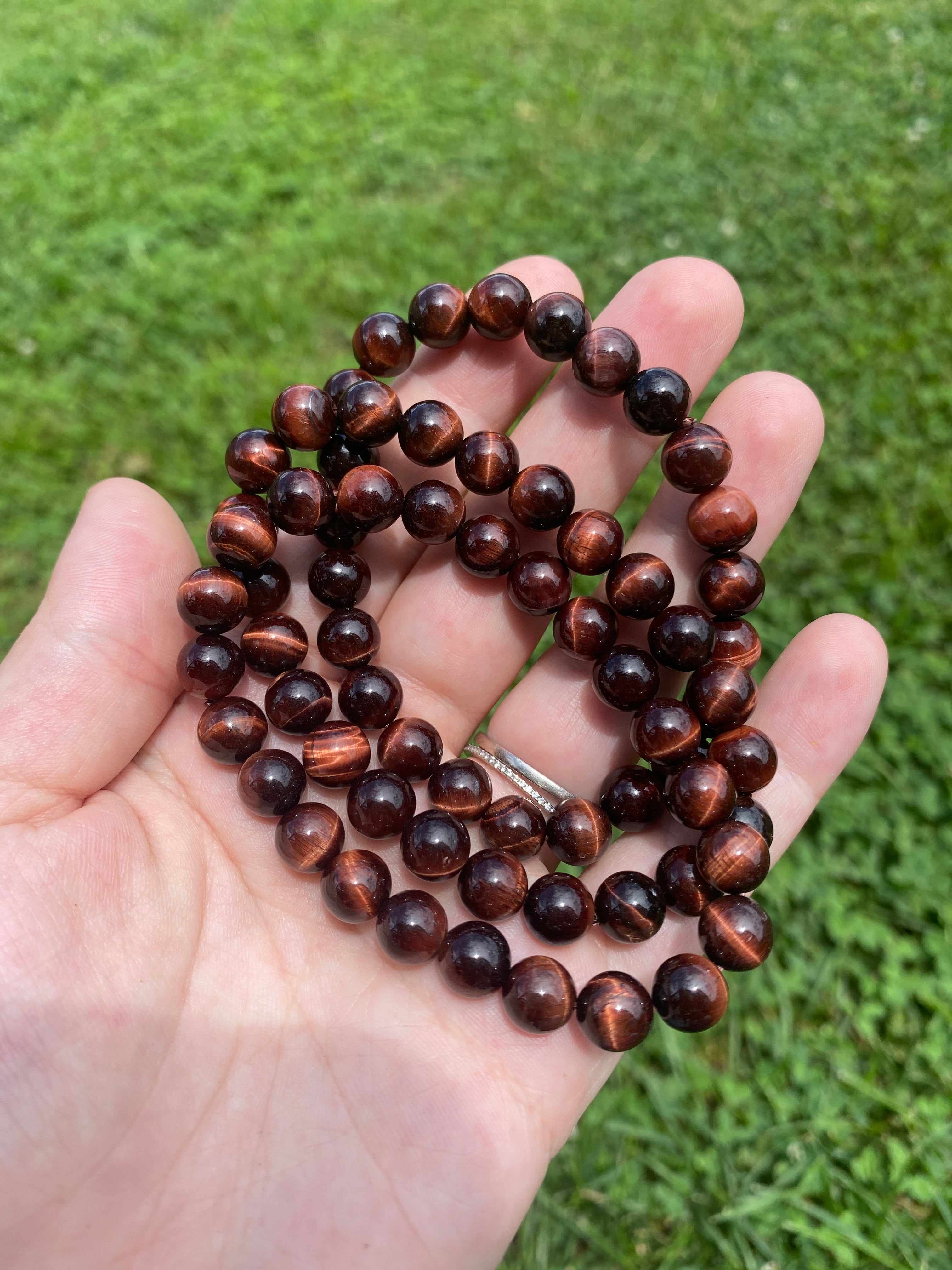 Red Tiger's Eye Bracelet