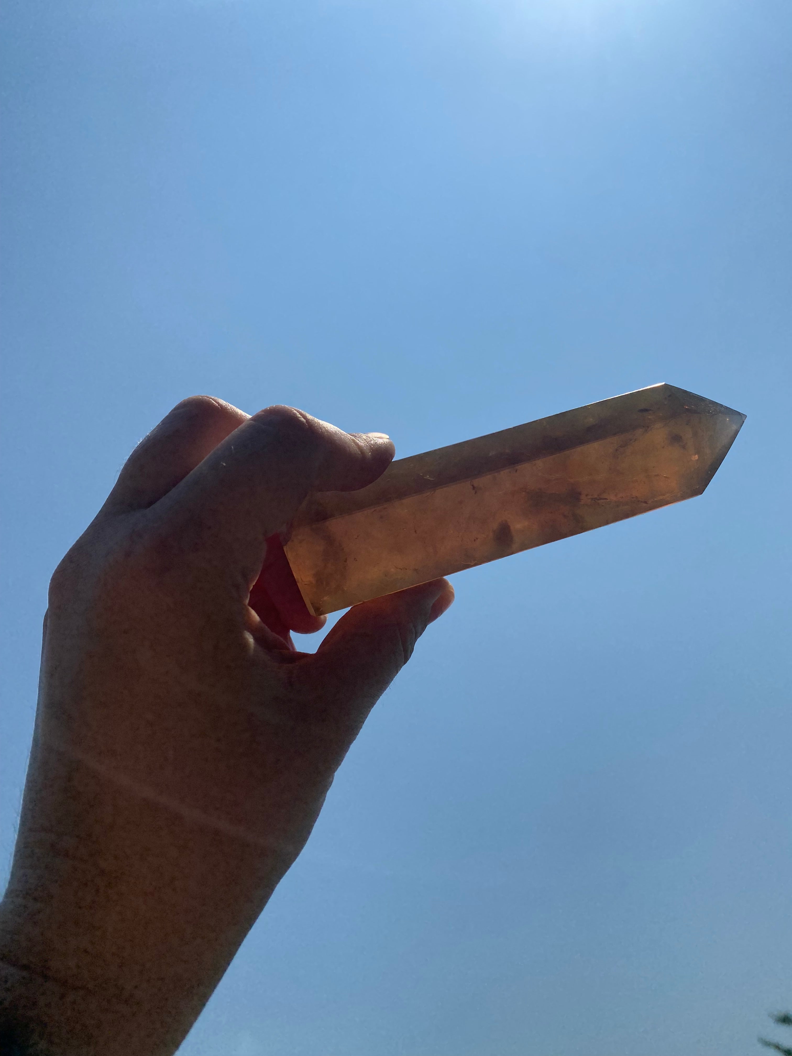 Yellow Fluorite Tower