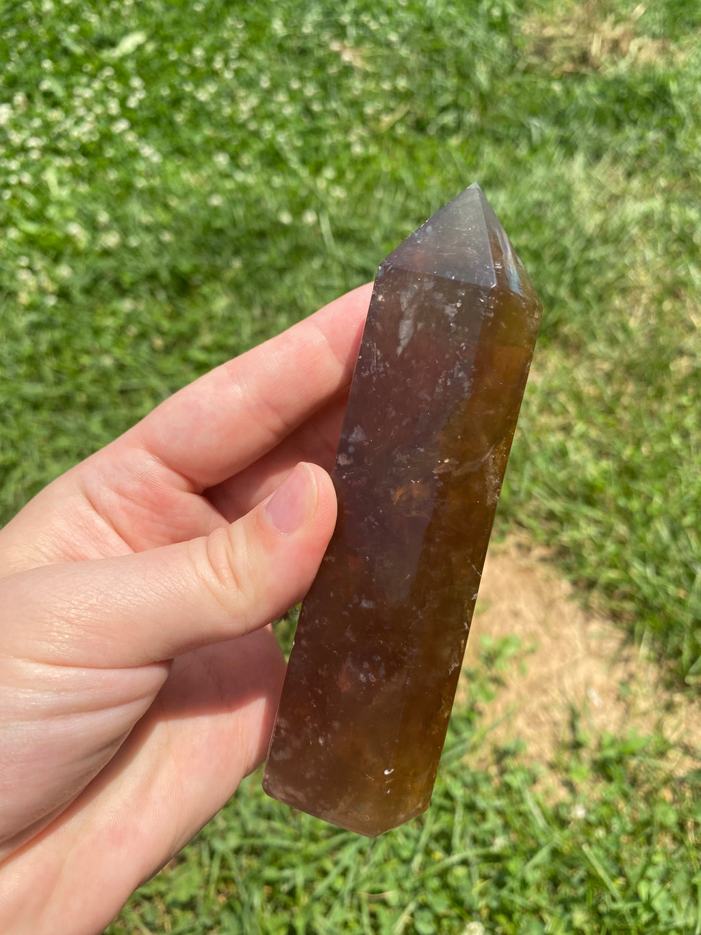 Yellow Fluorite Tower