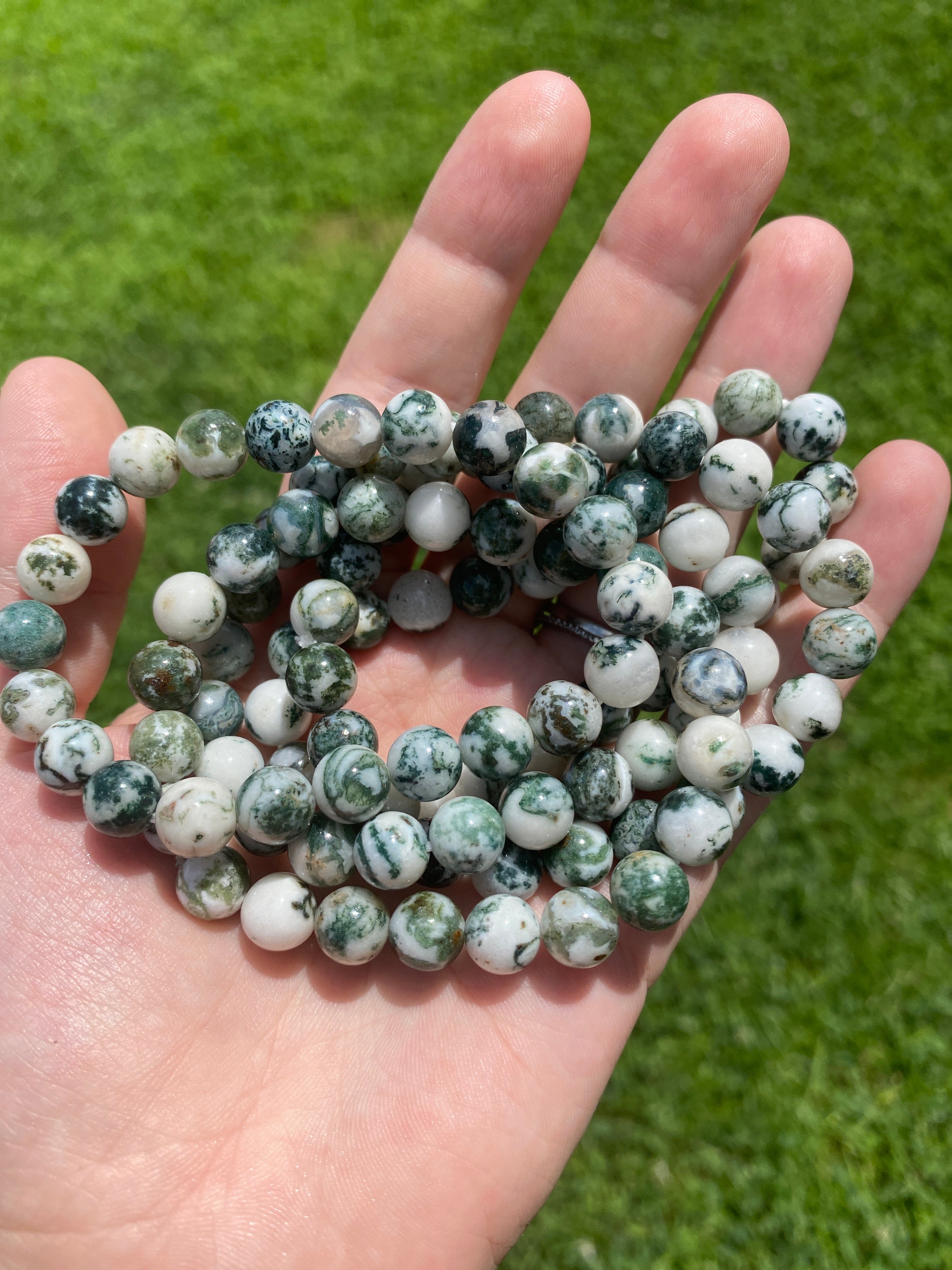 Tree Agate Bracelet