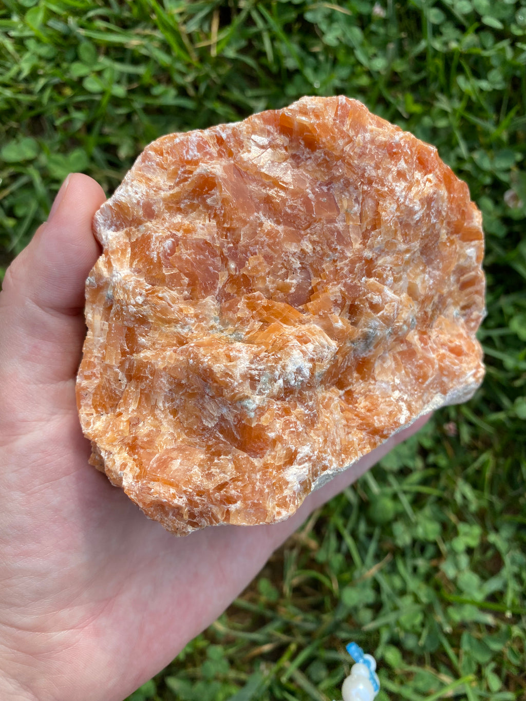 Orchid Calcite Freestanding