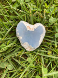Angelite Heart Window