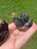 Smoky Quartz Pair