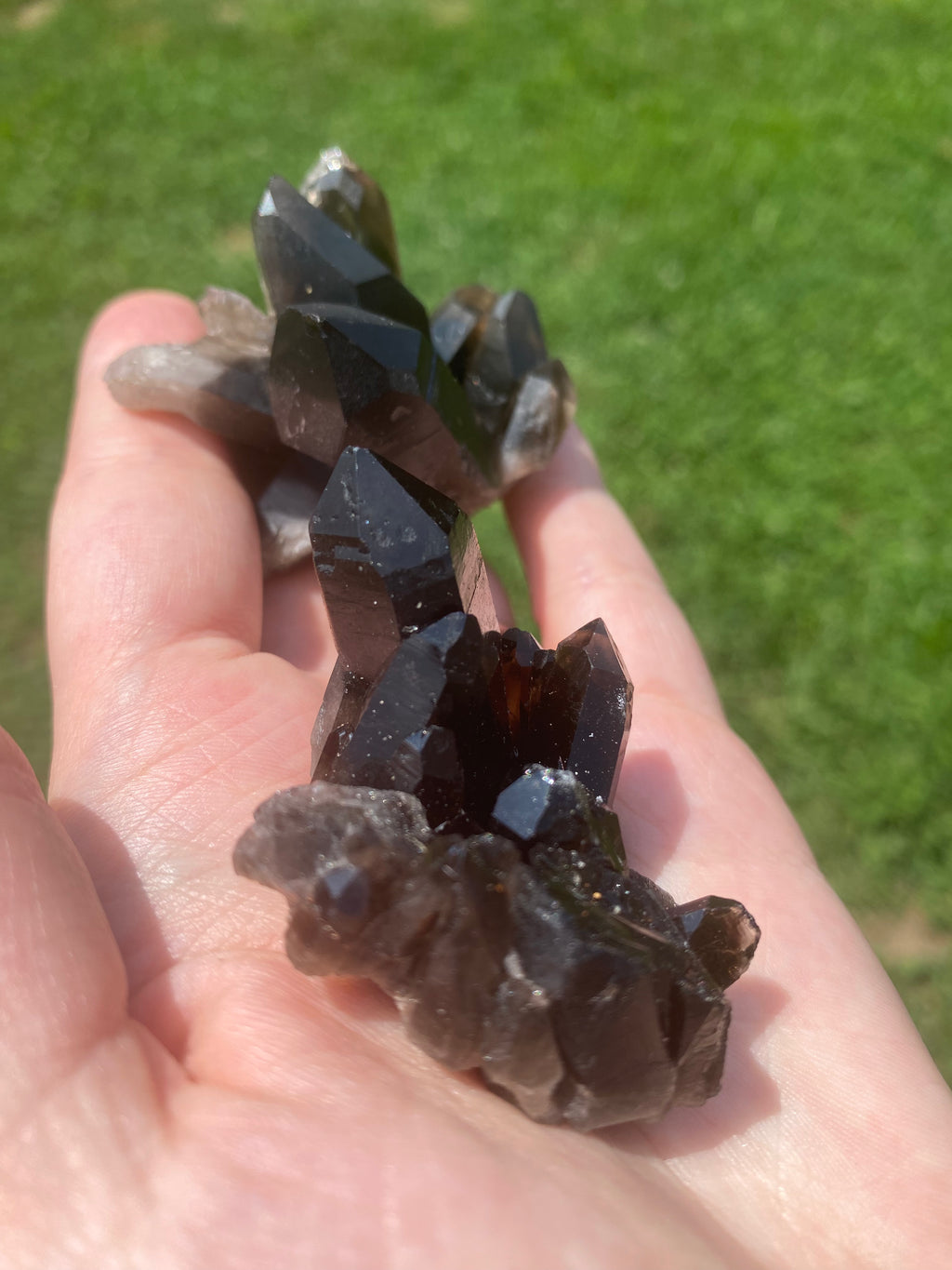 Smoky Quartz Pair