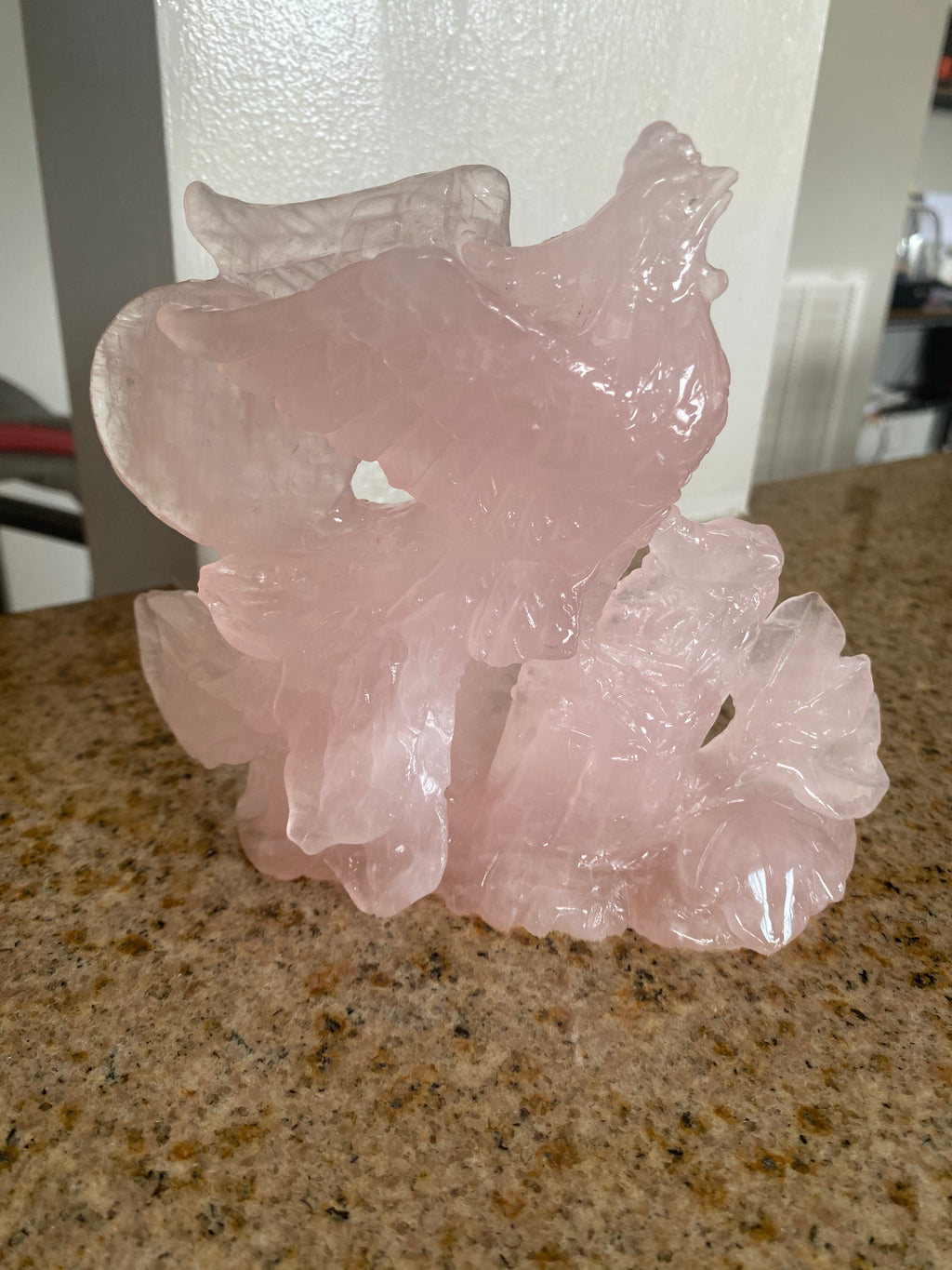 Rose Quartz Phoenix