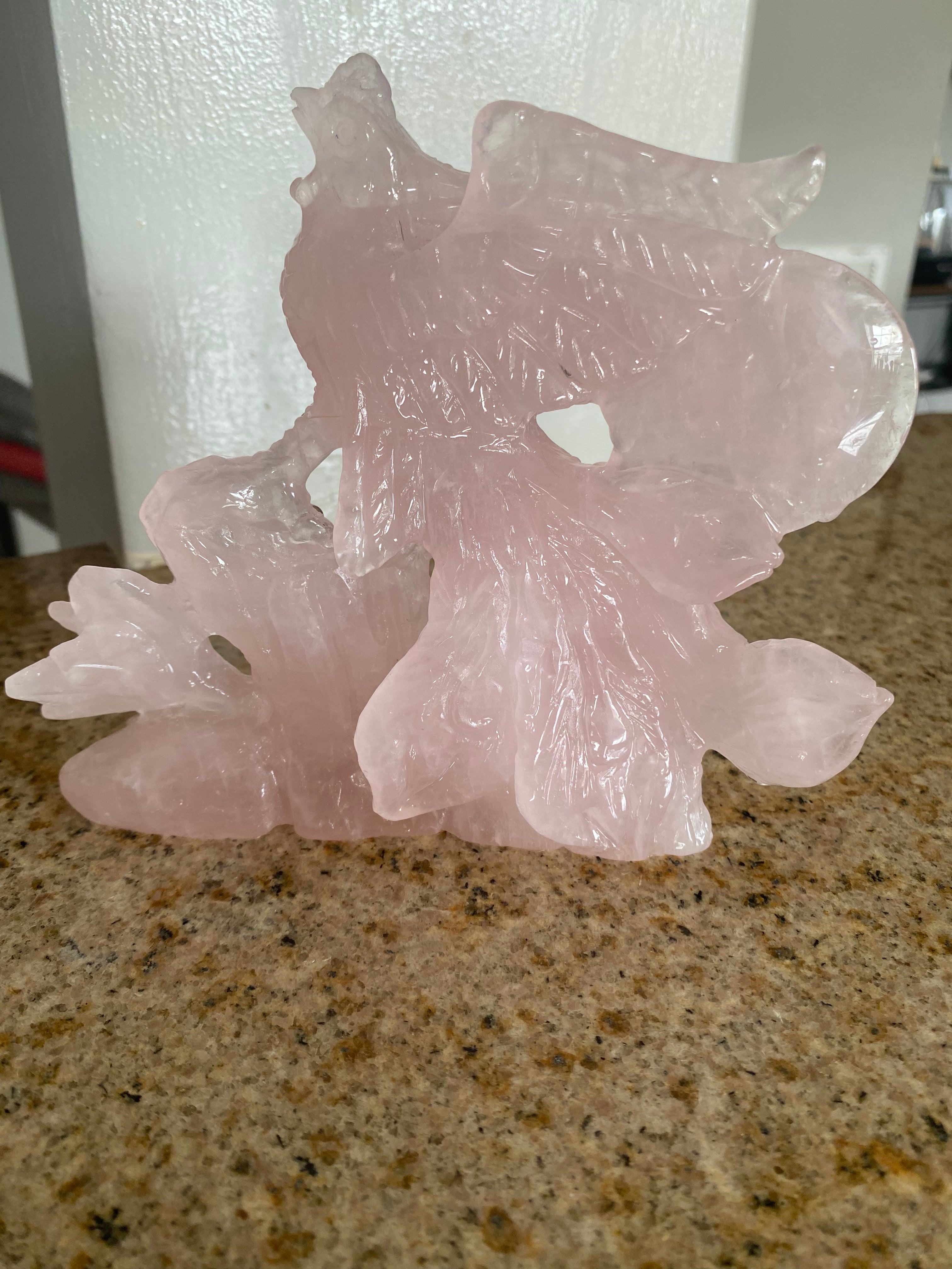 Rose Quartz Phoenix