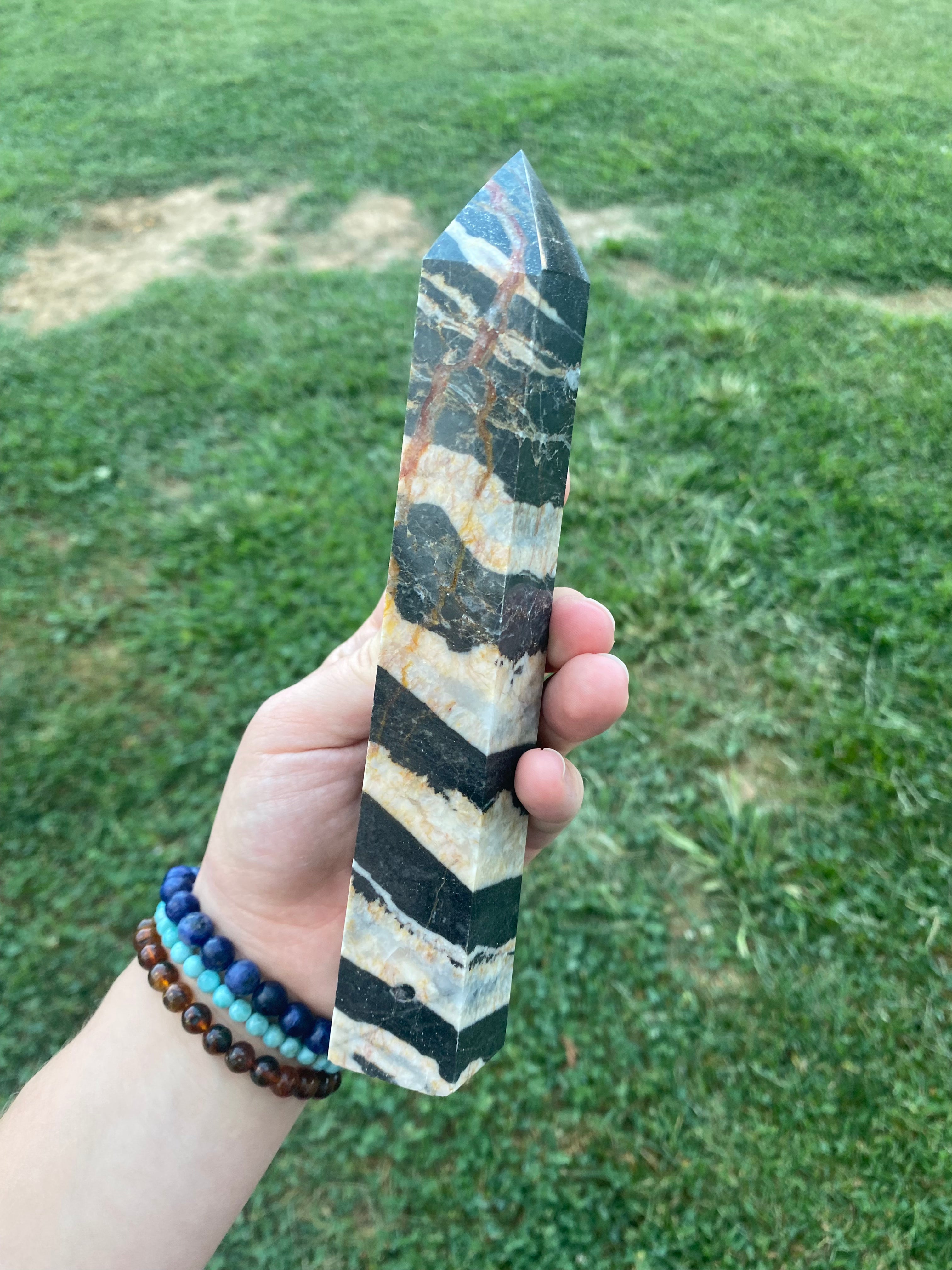 Zebra Jasper Tower