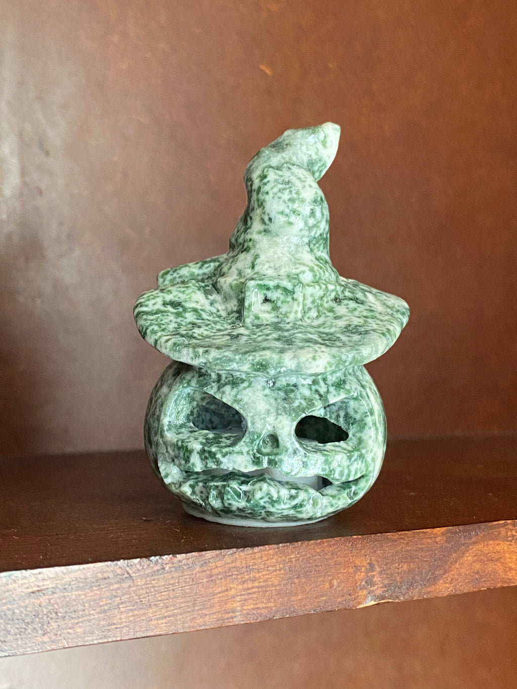 Jadeite Jack O' Lantern