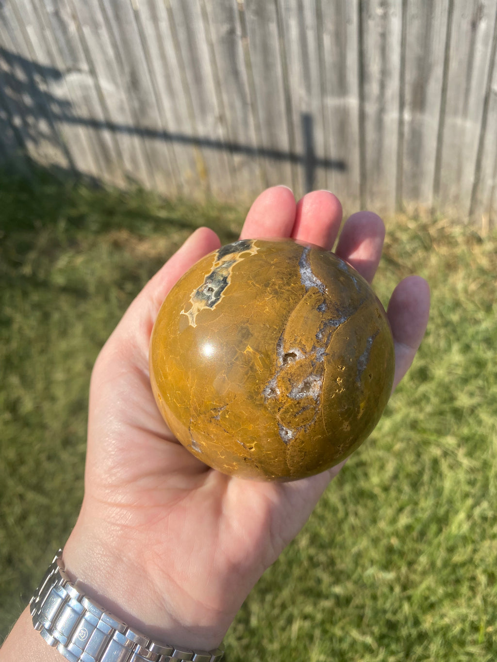 Ocean Jasper Sphere