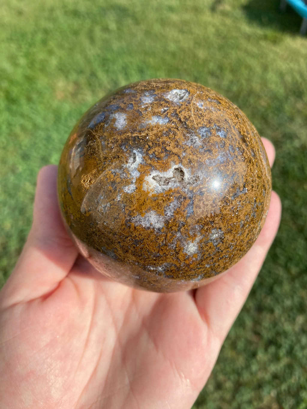 Ocean Jasper Sphere