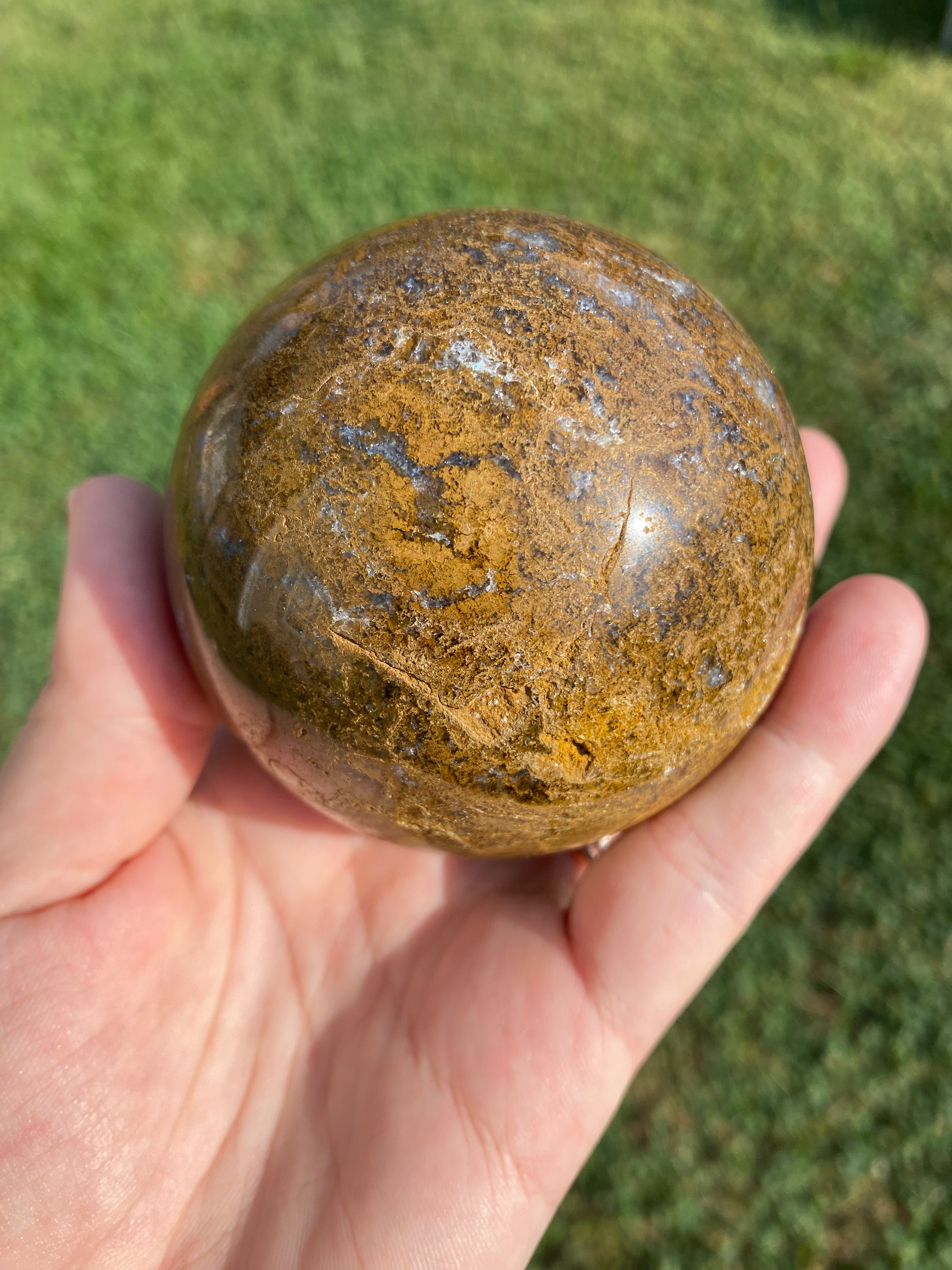 Ocean Jasper Sphere