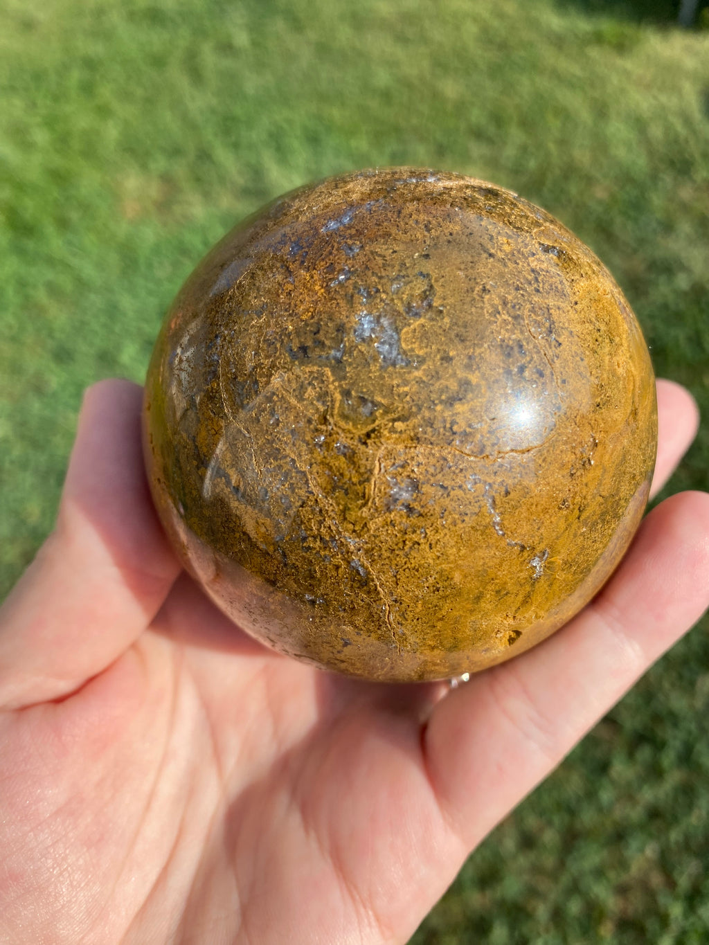 Ocean Jasper Sphere