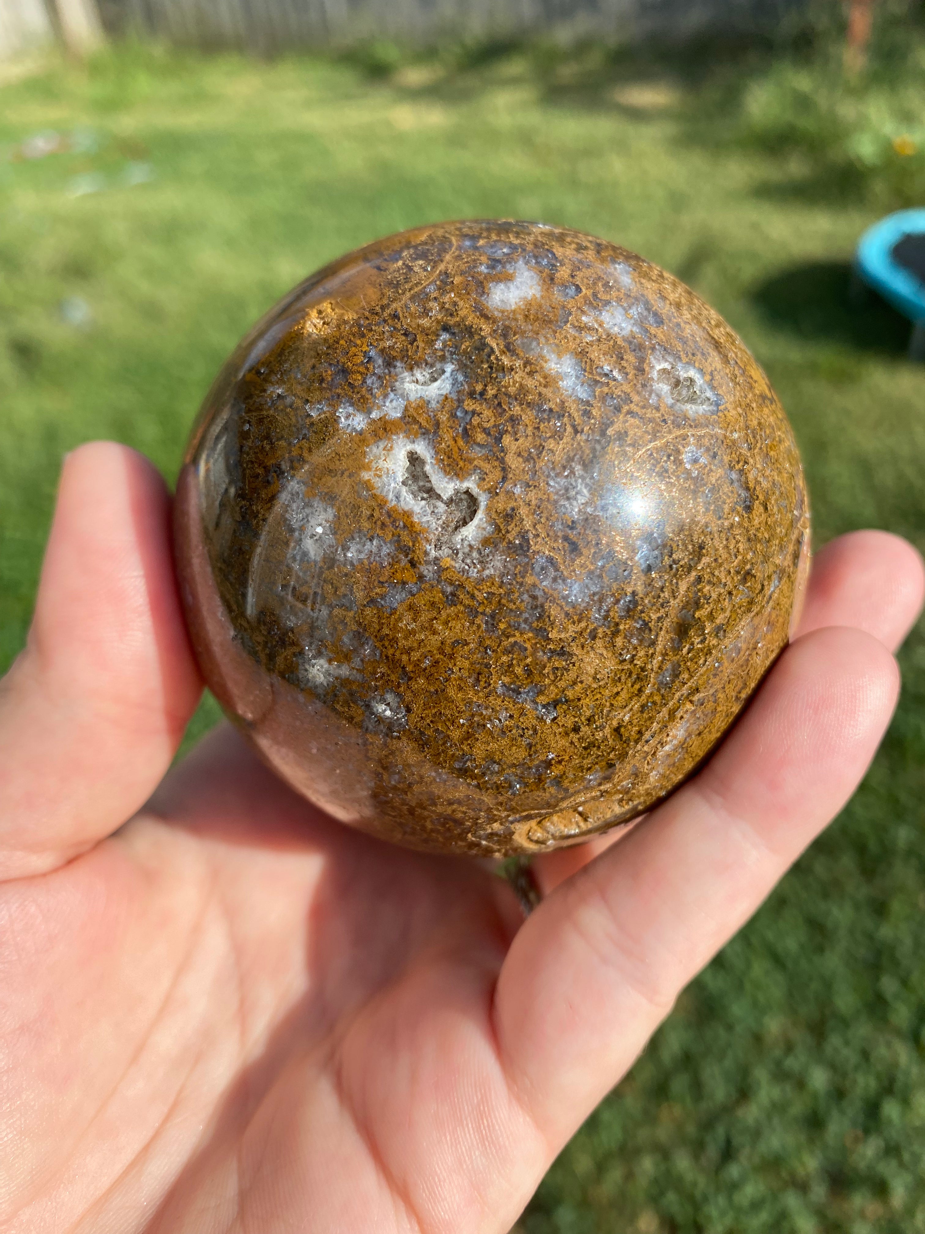 Ocean Jasper Sphere