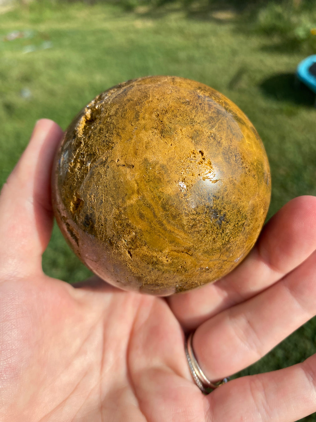 Ocean Jasper Sphere