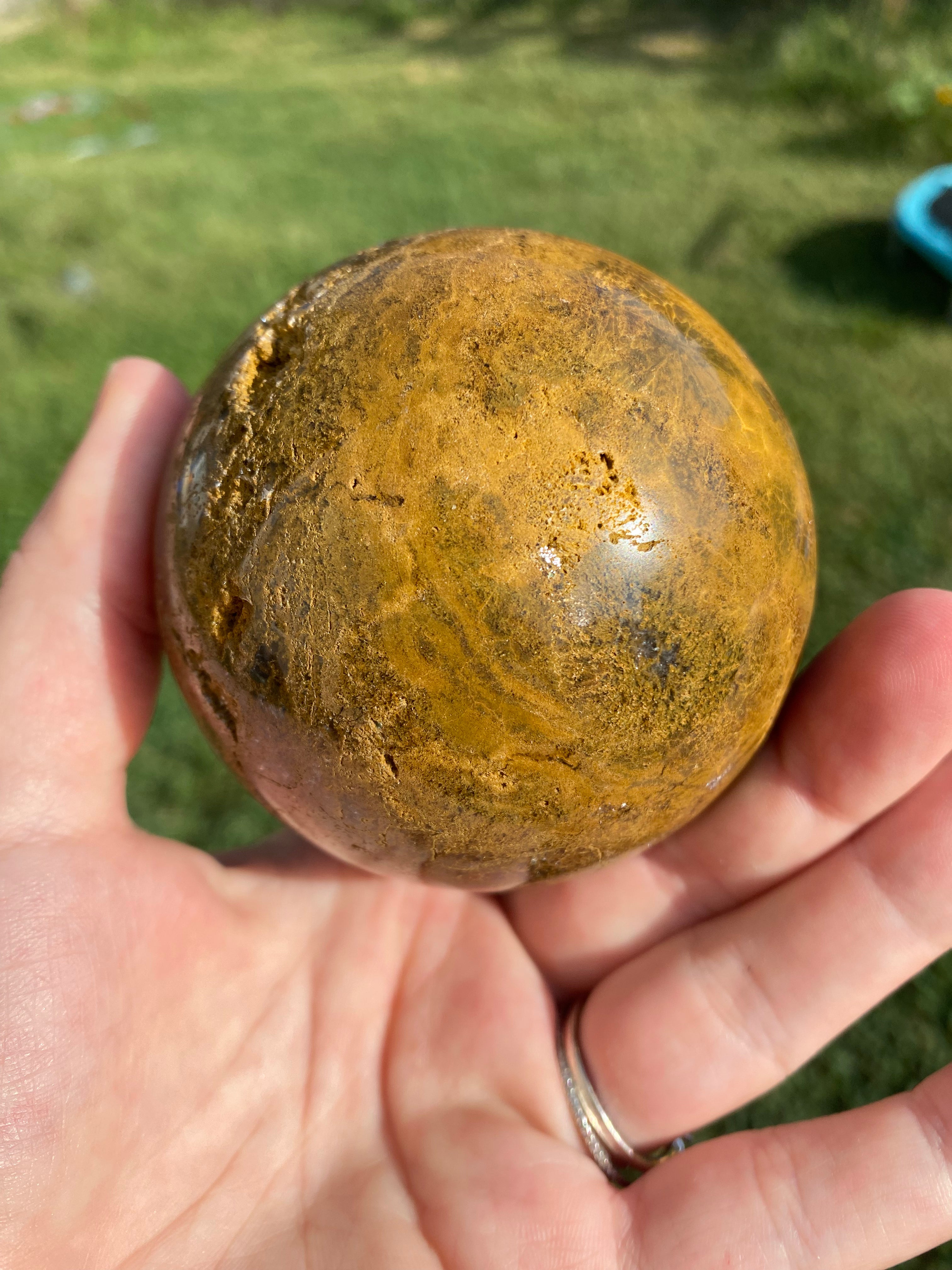 Ocean Jasper Sphere