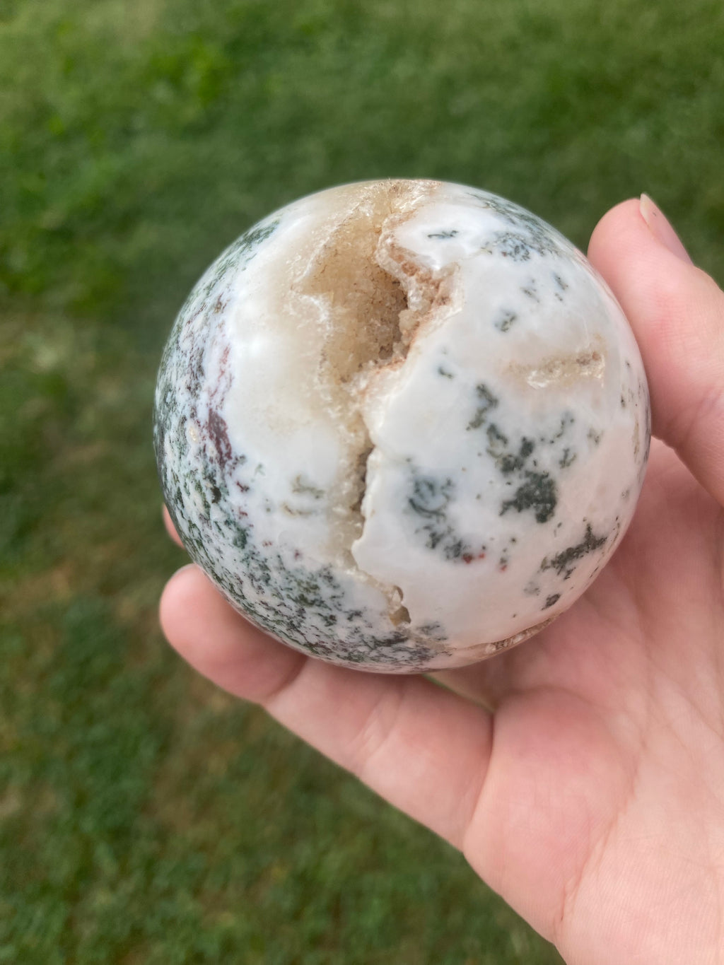 Tree Agate Sphere