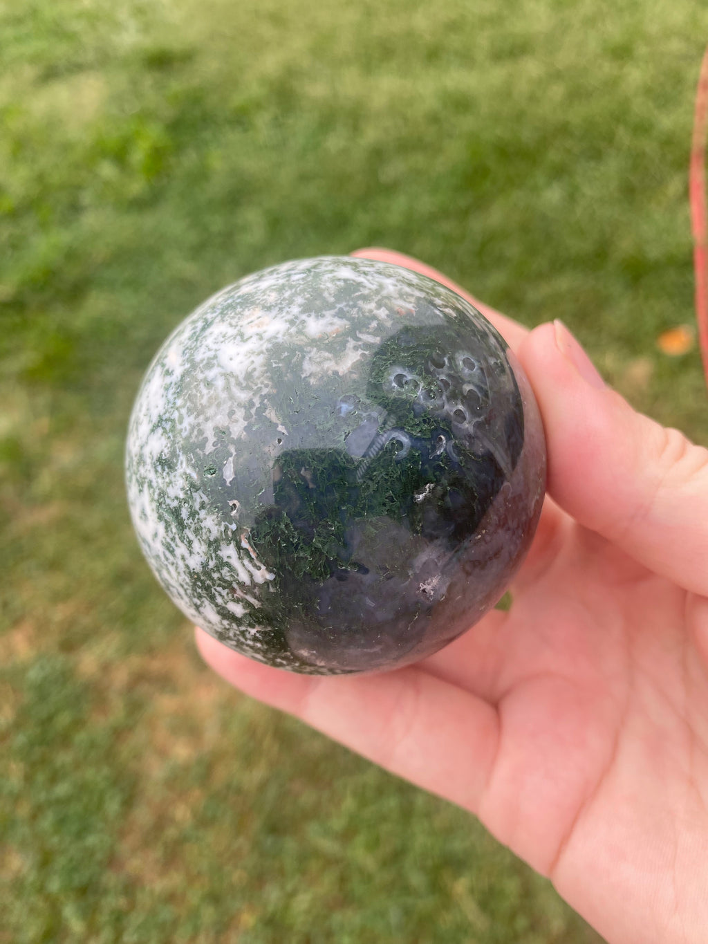 Tree Agate Sphere