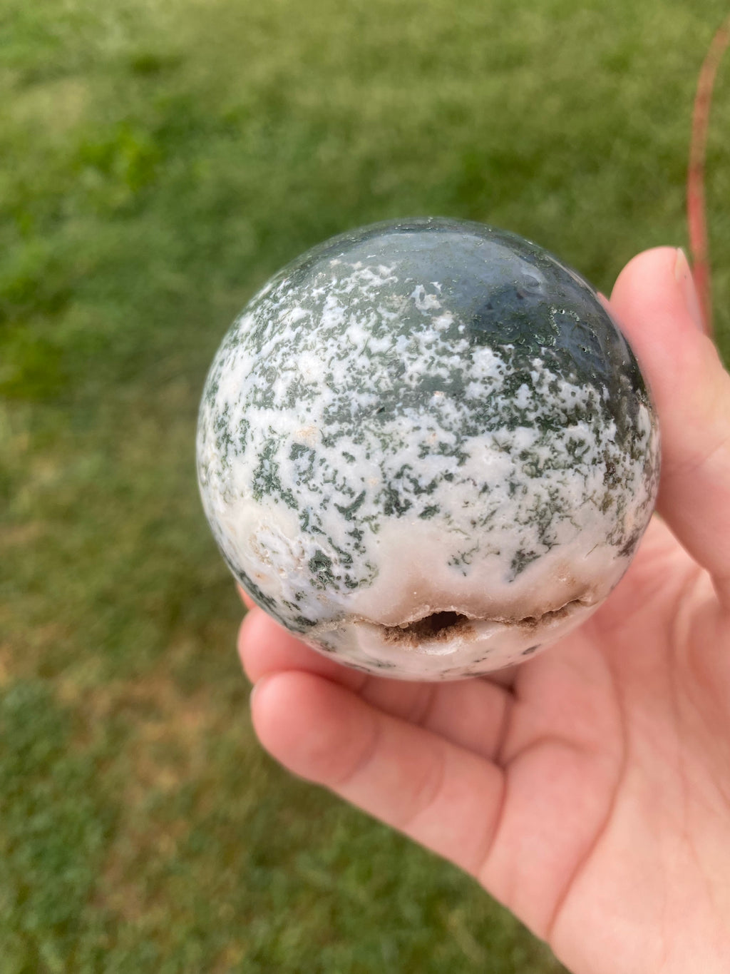 Tree Agate Sphere