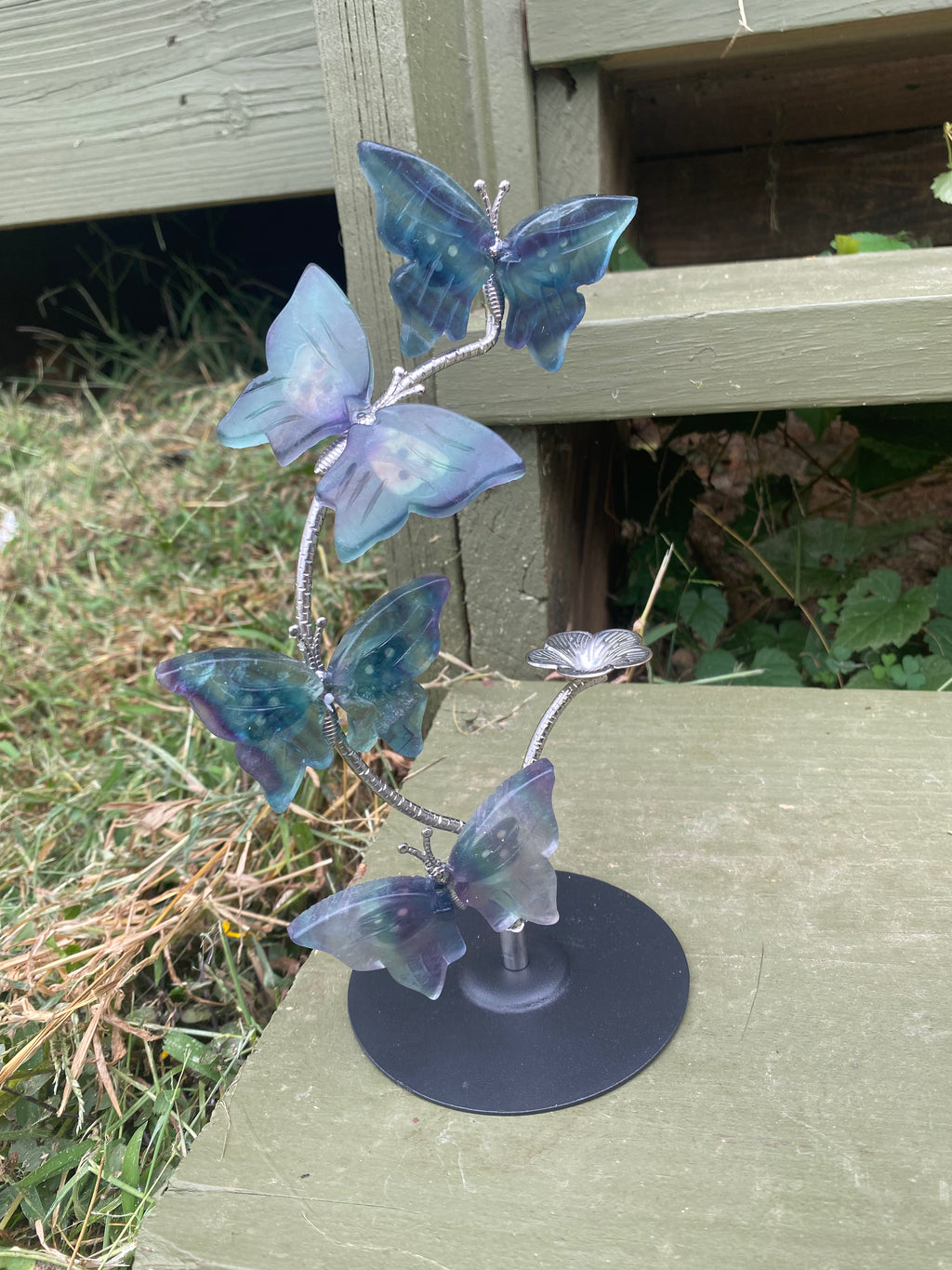 Fluorite Butterfly Stand
