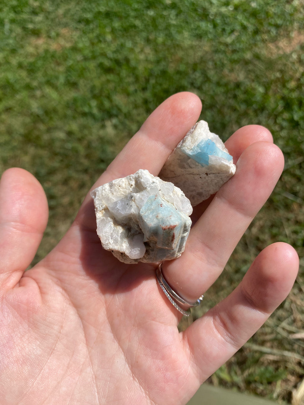 Aquamarine in Matrix