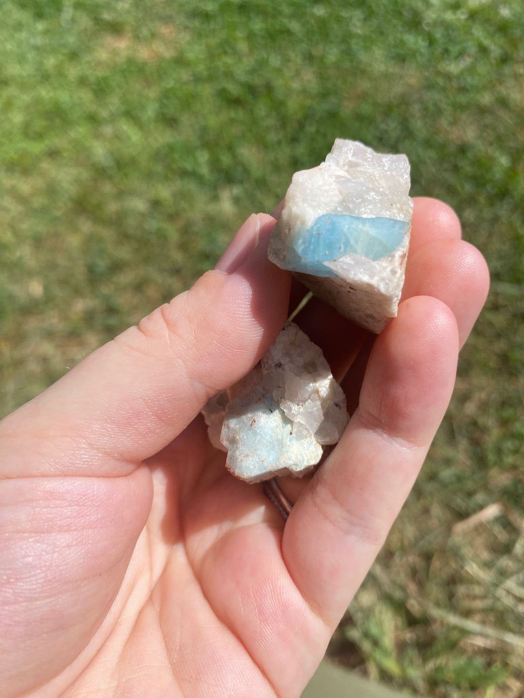 Aquamarine in Matrix