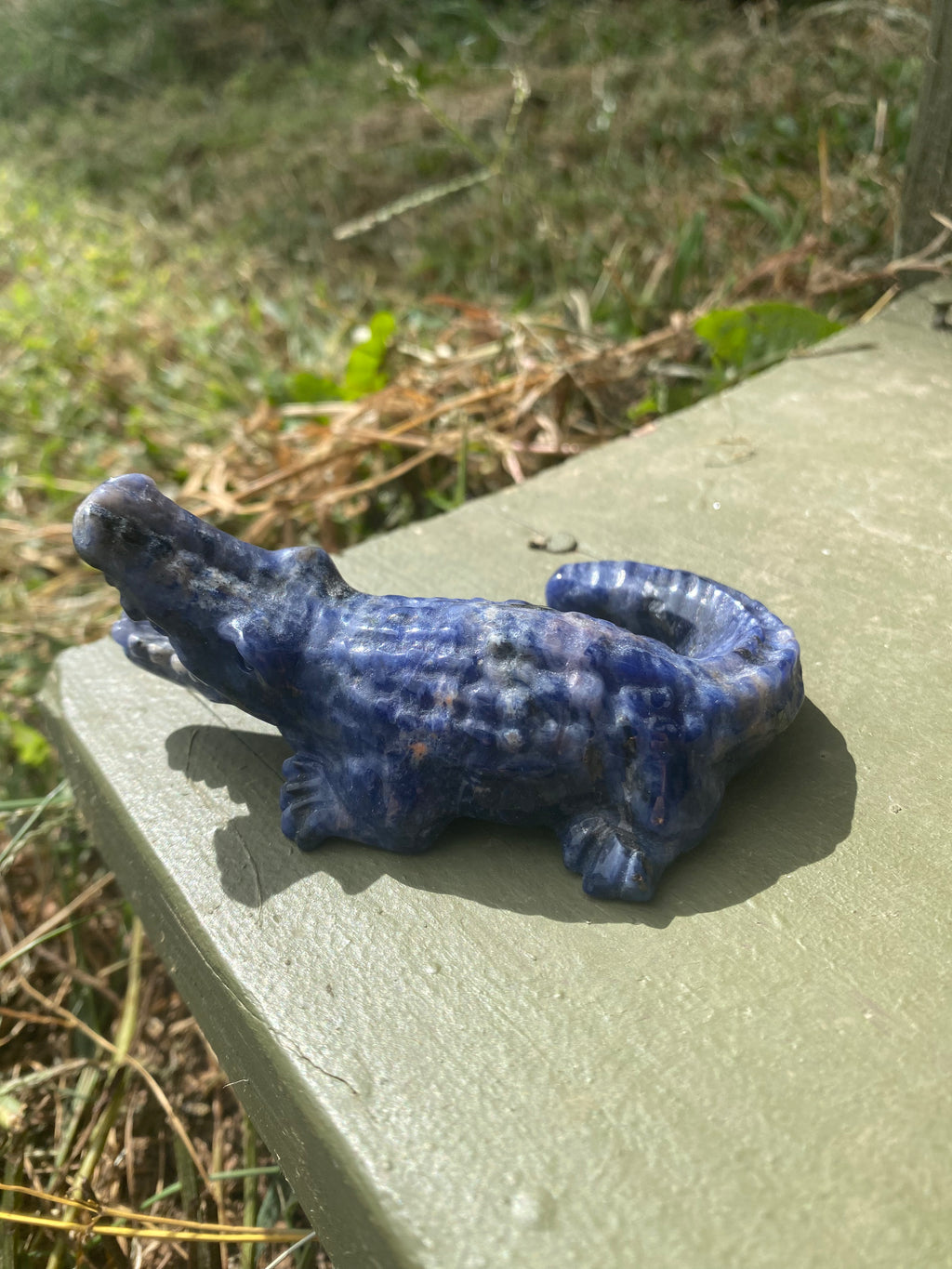 Sodalite Alligator