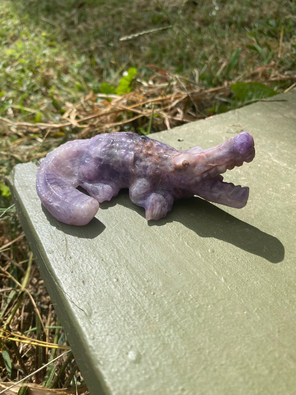 Amethyst Alligator
