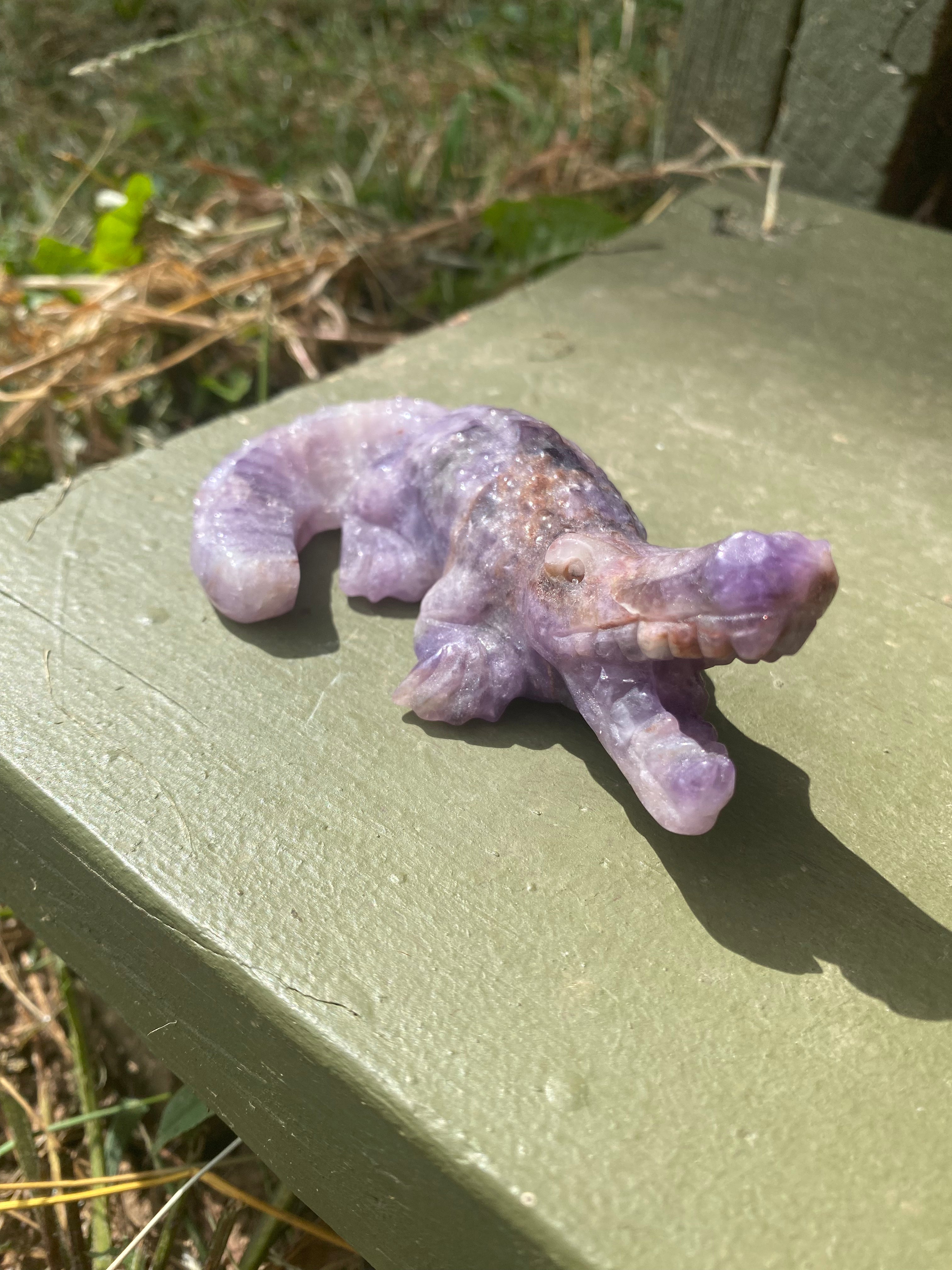 Amethyst Alligator