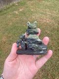 Serpentine Gravestone